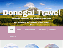 Tablet Screenshot of donegaltravel.net